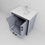 Lexora LVZV30SB201 Ziva 30 inch W Dark Grey Bath Vanity Cabinet, White Quartz Top and Faucet Set