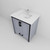 Lexora Ziva 30 inch W Dark Grey Bath Vanity Cabinet, Cultured Marble Top and Faucet Set