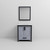 Lexora LVZV30SB210 Ziva 30 inch W Dark Grey Bath Vanity Cabinet, White Quartz Top and 28 in Mirror