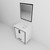 Lexora Ziva 30 inch W White Bath Vanity Cabinet, White Quartz Top and 28 in Mirror