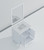 Lexora LVJ30SA310 Jacques 30 in. W White Bath Vanity Cabinet, Cultured Marble Top, and 28 in. Mirror