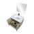 Lexora Lancy 30 inch W x 20 in D Rustic Acacia Bath Vanity Cabinet, White Quartz Top, Gun Metal Faucet Set and 28 in Mirror