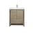 Lexora Lafarre 30 inch W x 20 in D Rustic Acacia Bath Vanity Cabinet, Cultured Marble Top and Rose Gold Faucet Set