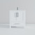 Lexora Jacques 30 in. W White Bath Vanity Cabinet, Cultured Marble Top, and Faucet Set