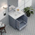 Lexora LVJ30SB301 Jacques 30 in. W Dark Grey Bath Vanity Cabinet, Cultured Marble Top, and Faucet Set Lexora LVJ30SB301 Jacques 30 in. W Dark Grey Bath Vanity Cabinet, Cultured Marble Top, and Faucet Set