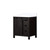 Lexora LVM30SC300 Marsyas 30 inch W Brown Bath Vanity Cabinet and Cultured Marble Countertop