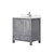 Lexora LVJ30SD101 Jacques 30 in. W Distressed Grey Bath Vanity Cabinet, Carrara Marble Top, and Faucet Set