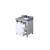 Lexora LVM30SA401 Marsyas 30 inch W White Bath Vanity Cabinet, Grey Quartz Countertop and Faucet Set