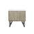 Lexora LLC36SKSOS000 Lancy 36 inch W x 20 in D Rustic Acacia Bath Vanity Cabinet and White Quartz Top