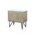 Lexora  LVLY36SRA300 Lancy 36 in W x 20 in D Rustic Acacia Bath Vanity and Cultured Marble Top