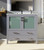 Lexora Volez 36 inch W Dark Grey Bath Vanity Cabinet