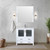 Lexora Volez 36 inch W White Bath Vanity Cabinet