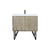 Lexora Lancy 36 inch W x 20 in D Rustic Acacia Bath Vanity Cabinet, Cultured Marble Top and Gun Metal Faucet Set