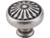 Top Knobs Flower 1 1/4" Diameter Round Knob, Antique Pewter - M1598