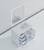 Lexora Jacques 36 in. W Right Offset White Bath Vanity Cabinet, Cultured Marble Top, and 34 in. Mirror
