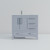 Lexora LVJ36SB101L Jacques 36 in. W Left Offset Dark Grey Bath Vanity Cabinet, Carrara Marble Top, and Faucet Set