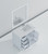 Lexora Jacques 36 in. W Right Offset White Bath Vanity Cabinet, Cultured Marble Top, Faucet Set, and 34 in. Mirror