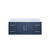 Lexora LVG48SE300 Geneva 48 in. W Navy Blue Wall Mount Bath Vanity Cabinet and Cultured Marble Top
