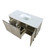 Lexora LLC48SKSOS000 Lancy 48 inch W x 20 in D Rustic Acacia Bath Vanity Cabinet and White Quartz Top