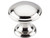 Top Knobs Rounded 1 1/4" Diameter Round Knob, Polished Nickel - M1582