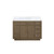 Lexora LVA48SR100 Abbey 48 inch W Grey Oak Vanity Cabinet and Carrara Marble Top