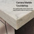 Lexora LVA48SR100 Abbey 48 inch W Grey Oak Vanity Cabinet and Carrara Marble Top