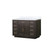 Lexora Abbey 48 inch W Brown Oak Vanity Cabinet and Carrara Marble Top