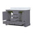 Lexora LD342248DBDS000 Dukes 48 in. W Dark Grey Double Sink Vanity Cabinet and Carrara Marble Top Lexora LD342248DBDS000 Dukes 48 in. W Dark Grey Double Sink Vanity Cabinet and Carrara Marble Top