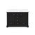 Lexora Dukes 48 in. W Espresso Double Sink Vanity Cabinet and Carrara Marble Top