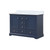 Lexora  LD342248DEDS000 Dukes 48 in. W x 22 in. D Navy Blue Double Bath Vanity and Carrara Marble Top