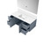 Lexora LVG48SB310 Geneva 48 in. W Dark Grey Wall Mount Bath Vanity Cabinet, Cultured Marble Top, and 48 in. LED Mirror