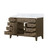 Lexora Laurel 48 inch W Grey Oak Vanity Cabinet and Carrara Marble Top