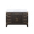 Lexora LVL48SK100 Laurel 48 inch W Brown Oak Vanity Cabinet and Carrara Marble Top