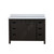Lexora LVM48SC300 Marsyas 48 inch W Brown Bath Vanity Cabinet and Cultured Marble Countertop