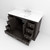 Lexora Dukes 48 in. W Espresso Vanity Cabinet, Cultured Marble Top, and Faucet Set