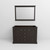 Lexora LD342248DG00M46 Dukes 48 in. W Espresso Double Sink Vanity Cabinet and 46 in. Mirror