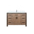 Lexora  LVZV48SN301 Ziva 48 in W x 22 in D Rustic Barnwood Bath Vanity, Cultured Marble Top and Faucet Set