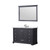 Lexora LVD48SG311 Dukes 48 in. W Espresso Vanity Cabinet, Cultured Marble Top, Faucet Set, and 46 in. Mirror