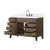 Lexora LVL48SR101 Laurel 48 inch W Grey Oak Vanity Cabinet, Carrara Marble Top, and Faucet Set