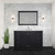 Lexora LVD48SG101 Dukes 48 in. W Espresso Vanity Cabinet, Carrara Marble Top, and Faucet Set