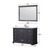 Lexora LVD48SG300 Dukes 48 in. W Espresso Vanity Cabinet and Cultured Marble Top