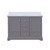 Lexora LVD48DB300 Dukes 48 in. W Dark Grey Double Sink Vanity Cabinet and Cultured Marble Top