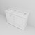Lexora LD342248DAWQ000 Dukes 48 in. W White Double Sink Vanity Cabinet and White Quartz Top