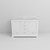 Lexora LVD48DA300 Dukes 48 in. W White Double Sink Vanity Cabinet and Cultured Marble Top