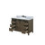 Lexora LVM48SK201 Marsyas 48 inch W Rustic Brown Bath Vanity Cabinet, White Quartz Countertop and Faucet Set