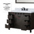 Lexora Marsyas 48 inch W Brown Bath Vanity Cabinet, Cultured Marble Countertop, Faucet Set and 44 in Mirror