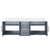Lexora LVG60DB300 Geneva 60 in. W Dark Grey Wall Mount Double Sink Vanity Cabinet and Cultured Marble Top