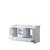 Lexora LVD60DA300 Dukes 60 in. W White Double Sink Vanity Cabinet and Cultured Marble Top