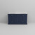 Lexora Dukes 60 in. W Navy Blue Double Sink Vanity Cabinet and Cultured Marble Top