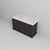 Lexora Dukes 60 in. W Espresso Double Sink Vanity Cabinet and Cultured Marble Top